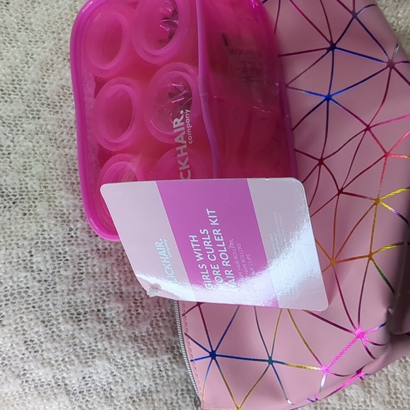 INH Never Knotty Brush/Slickhair Roller/Vintage Cosmetic Co. Hair Clips Bundle - Picture 2 of 7